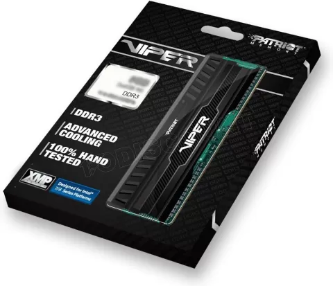 Photo de Barrette mémoire 8Go DIMM DDR3 Patriot Viper 3 Black Mamba PC3-12800 (1600Mhz)