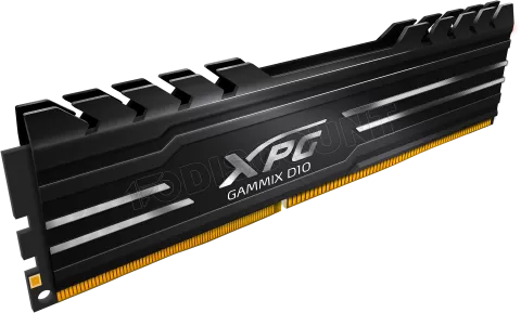 Photo de Barrette mémoire 8Go DIMM DDR4 Adata XPG GammiX D10  3600Mhz (Noir)