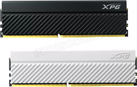 Photo de Barrette mémoire 8Go DIMM DDR4 Adata XPG GammiX D45  3200Mhz (Blanc)