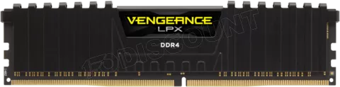 Photo de Barrette mémoire 8Go DIMM DDR4 Corsair Vengeance LPX 2400Mhz (Noir)