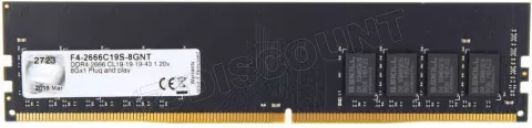 Photo de Barrette mémoire 8Go DIMM DDR4 G.Skill  2666Mhz (Noir)