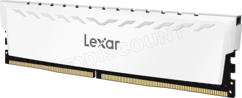 Photo de Barrette mémoire 8Go DIMM DDR4 Lexar Thor  3600Mhz (Blanc)