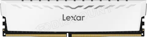 Photo de Barrette mémoire 8Go DIMM DDR4 Lexar Thor  3600Mhz (Blanc)