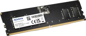 Photo de Barrette mémoire 8Go DIMM DDR5 Adata PC5-38400 (4800 MHz) (Noir) (OEM)