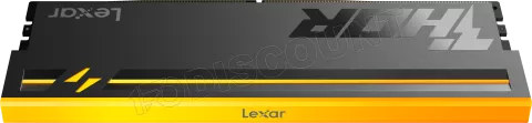 Photo de Barrette mémoire 8Go DIMM DDR5 Lexar Thor 2nd Gen RGB  6000MHz CL38 (Noir)