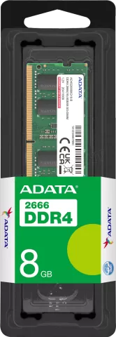 Photo de Barrette mémoire 8Go SODIMM DDR4 Adata Premier  2666Mhz (Vert)