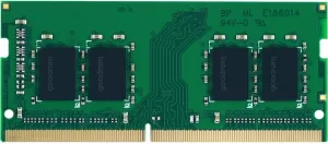 Photo de Barrette mémoire 8Go SODIMM DDR4 Goodram PC4-25600 (3200 Mhz) (Vert)