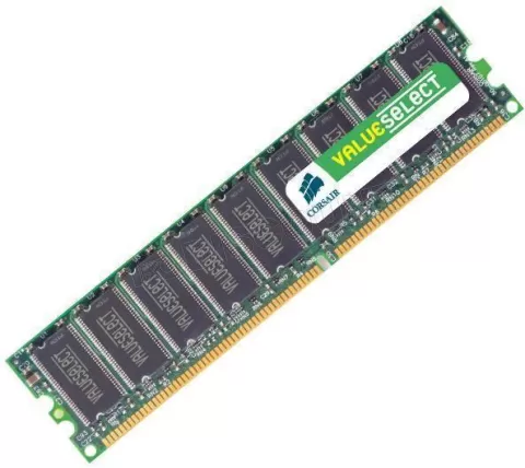 Photo de Barrette mémoire RAM DDR3 4096 Mo Corsair Value PC10666 (1333MHz)