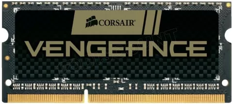 Photo de Barrette mémoire RAM SODIMM DDR3 8192 Mo Corsair Vengeance PC12800 (1600MHz) (Noir)