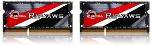 Photo de Barrette mémoire RAM SODIMM DDR3L 16 Go (Kit 2x8Go) G.Skill RipJaws PC12800 (1600 Mhz)