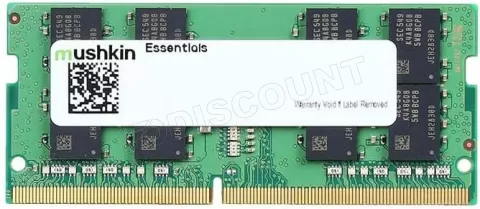 Photo de Barrette mémoire SODIMM 32Go DDR4 Mushkin  2666Mhz (Vert)