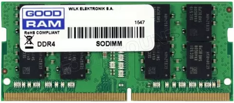 Photo de Barrette mémoire SODIMM DDR4 16Go GoodRam 2400Mhz (Vert)
