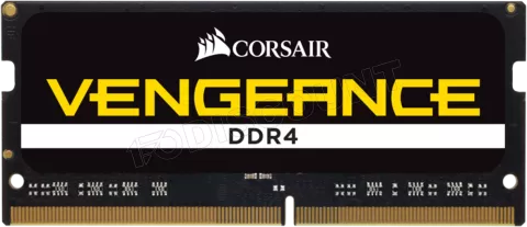Photo de Barrette mémoire SODIMM DDR4 8Go Corsair Vengeance 3200Mhz (Noir)