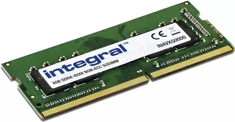 Photo de Barrette mémoire SODIMM DDR4 8Go Intégral  3200Mhz (Vert)