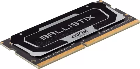 Photo de Barrette mémoire SODIMM DDR4 Ballistix  2666Mhz 16Go (2x8Go) (Noir)