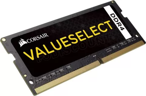 Photo de Barrette mémoire SODIMM DDR4 Corsair Value Select  2133Mhz 16Go (Noir)