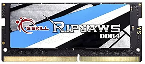 Photo de Barrette mémoire SODIMM DDR4 G.Skill RipJaws PC4-19200 (2400 Mhz) 8Go (Noir)