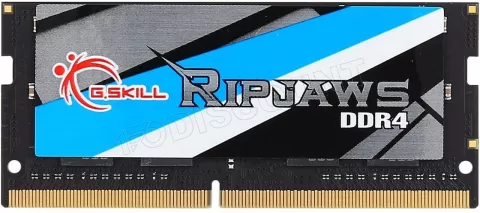 Photo de Barrette mémoire SODIMM DDR4 G.Skill RipJaws PC4-21300 (2666 Mhz) 8Go (Noir)