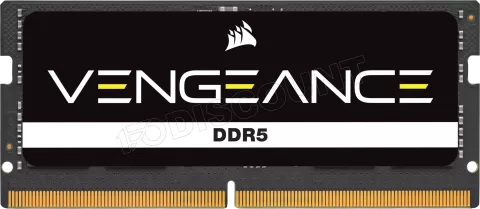 Photo de Barrette mémoire SODIMM DDR5 8Go Corsair Vengeance  4800MHz (Noir)