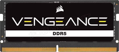 Photo de Barrette mémoire SODIMM DDR5 8Go Corsair Vengeance 4800MHz (Noir)