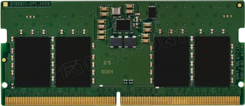 Photo de Barrette mémoire SODIMM DDR5 8Go Kingston ValueRam 5600Mhz (Vert)