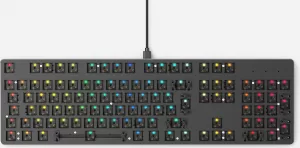 Photo de Clavier Glorious PC Gaming Race GMMK Full-Size ISO - 105 touches
