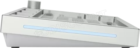 Photo de Base de clavier mécanique Glorious PC Gaming Race GMMK Pro ANSI TKL RGB - 84 touches (Blanc)