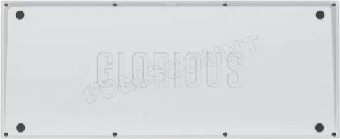 Photo de Base de clavier mécanique Glorious PC Gaming Race GMMK Pro ANSI TKL RGB - 84 touches (Blanc)