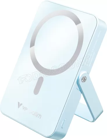 Photo de Batterie externe sans fil magnétique Verbatim Charge'n'Go 10000mAh (Bleu)
