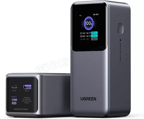 Photo de Batterie externe Ugreen Nexode - 20000mAh (Gris)