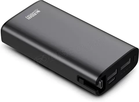 Photo de Batterie externe USB-A/C Urban Factory Bigee QC3.0 - 10500mAh (Noir)