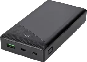 Photo de Batterie externe USB Deltaco - 20000mAh (Noir)