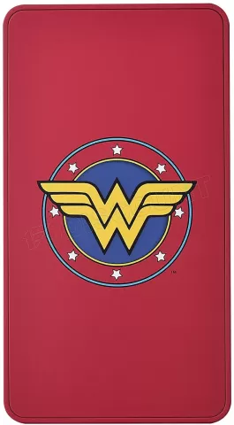 Photo de Batterie externe USB Emtec Essentials Wonder Woman - 5000mAh (Rouge)