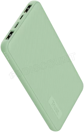 Photo de Batterie externe USB Trust Primo Ultra Thin - 10000mAh (Vert)