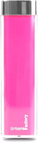 Photo de Batterie externe USB Urban Factory Lipstick - 2600mAh (Rose)