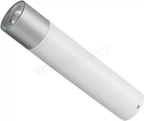 Photo de Batterie externe USB Xiaomi Mi Flashlight - 3250mAh (Blanc)