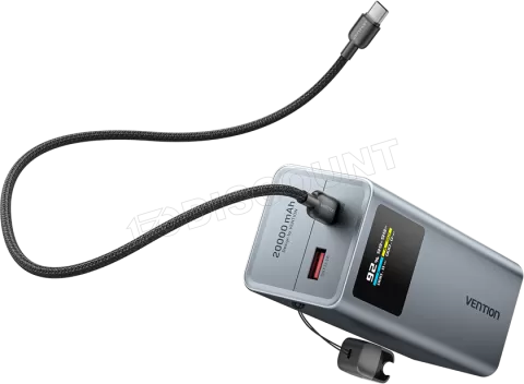 Photo de Batterie externe Vention FKCH0 20000mAh (Gris)