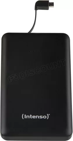 Photo de Batterie USB portable Intenso Slim S10000 10000 mAh pour tablettes/smartphones (Noir)