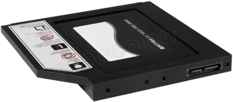Photo de Berceau Adaptateur Icy Box IB-AC642 pour disque dur 2"1/2 SATA - emplacement PC portable (Caddy)