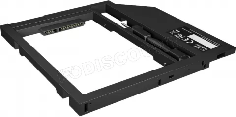 Photo de Berceau Adaptateur Icy Box IB-AC649 pour disque dur 2"1/2 SATA 7-9mm - emplacement PC portable (Caddy)