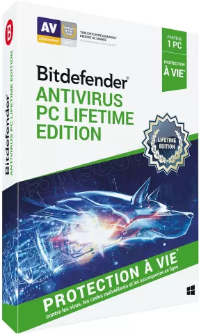 Photo de Bitdefender Antivirus - 1 PC - Licence à vie