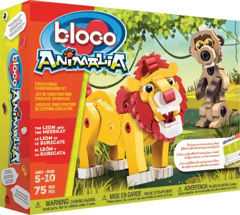 Photo de Bloco Toys : Lion & Suricate