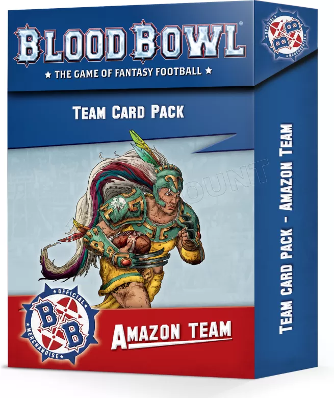 Blood Bowl: Édition Deuxième Saison - Deck Cartes Team Dark Elf - Jeu