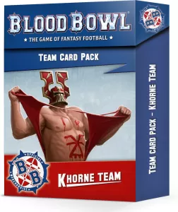 Photo de Blood Bowl - Seconde Saison : Deck de Cartes Team Khorne