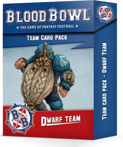 Photo de Blood Bowl - Seconde Saison : Deck de Cartes Team Nains