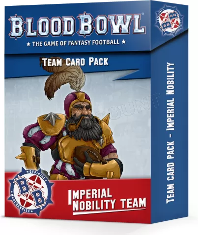 Photo de Blood Bowl - Seconde Saison : Deck de Cartes Team Noblesse Impériale