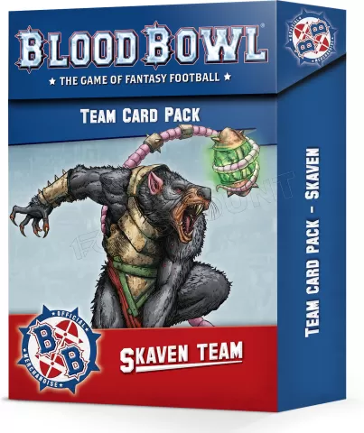Photo de Blood Bowl - Seconde Saison : Deck de Cartes Team Skavens