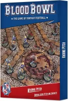 Photo de Blood Bowl - Seconde Saison : Khorne Double-sided Pitch and Dugouts Set (En)