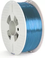 Photo de Bobine de Filament PET-G 3D Verbatim Ø1.75mm - 1kg (Bleu Transparent)