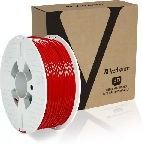Photo de Bobine de Filament PLA 3D Verbatim Ø2.85mm - 1kg (Rouge)